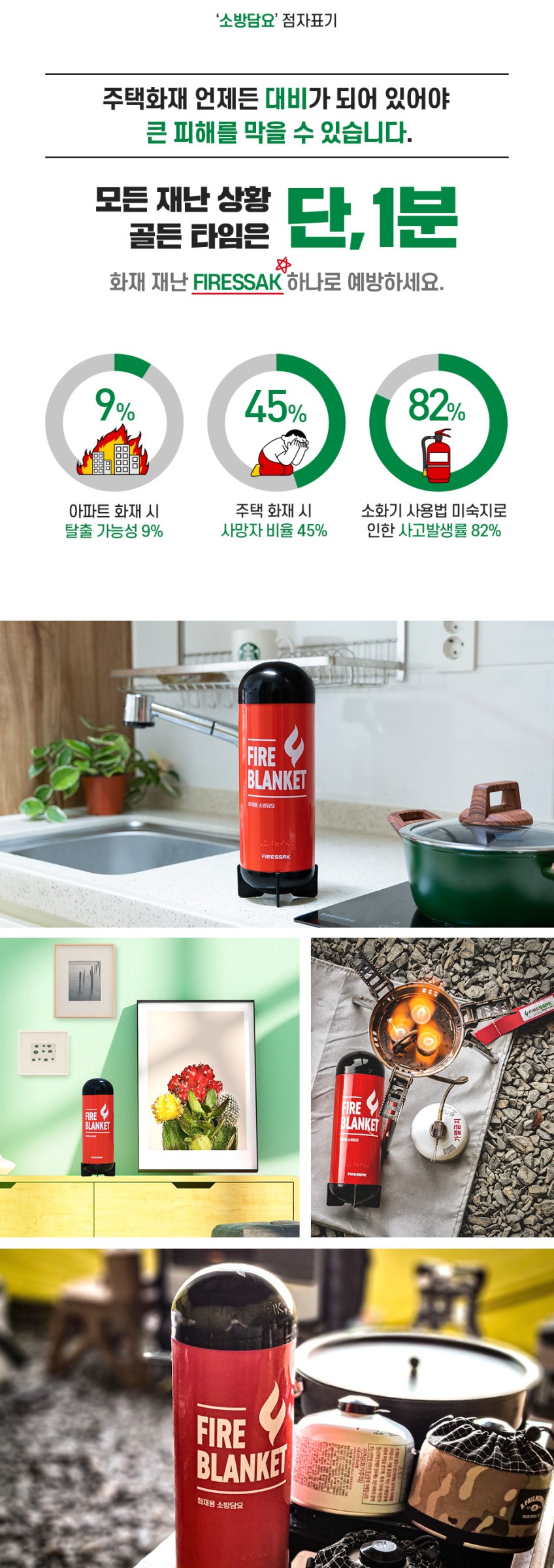 Chăn chữa cháy xe điện FIRESSAK FS-EV54S